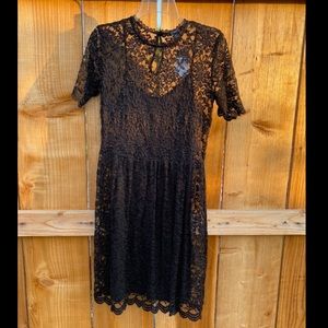 NWT Little Black Lace Dress